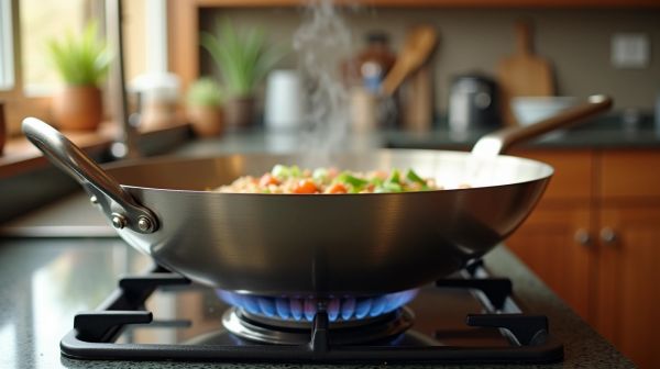 Investir dans un wok en inox, une décision maline pour cuisiner