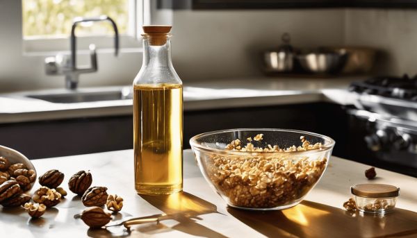 Réalisez facilement une vinaigrette à l’huile de noix